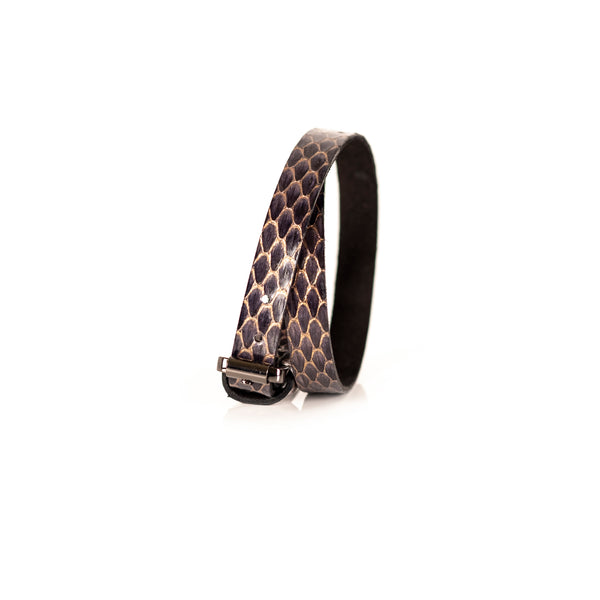 Louis Vuitton Snake Skin Bracelet