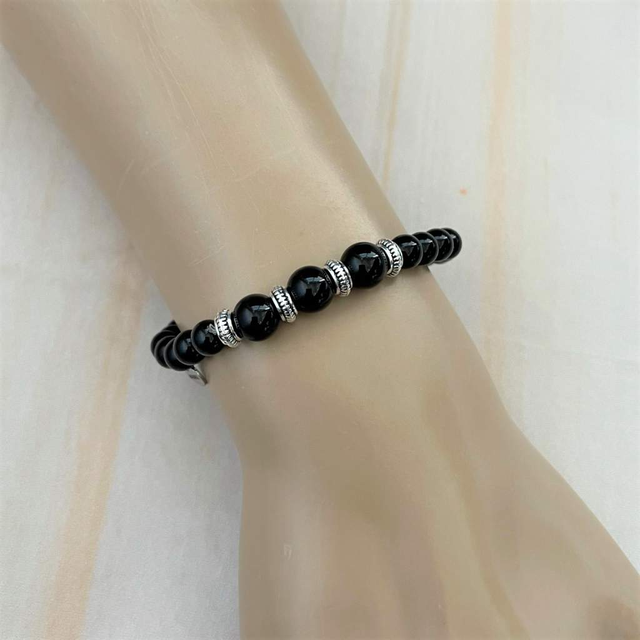 Black Clay Bracelet - Epp and Co - Made in NC, LLC