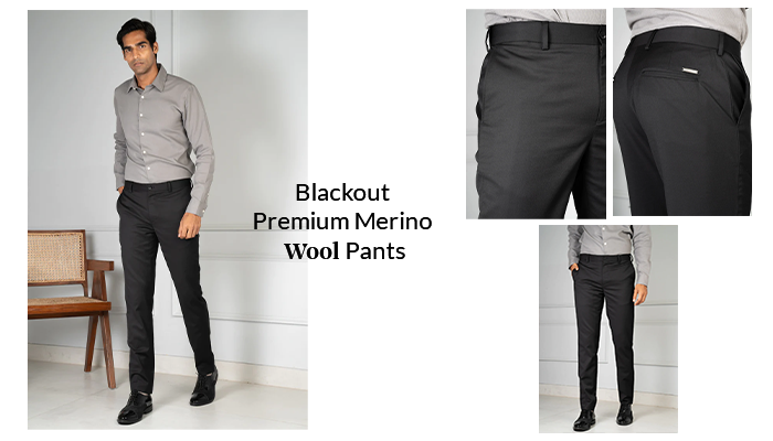 Blackout Premium Merino Wool Pants