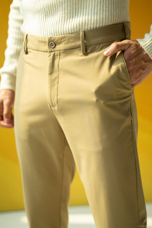 Buy Poly Viscose Formal Pants For Men Online In India