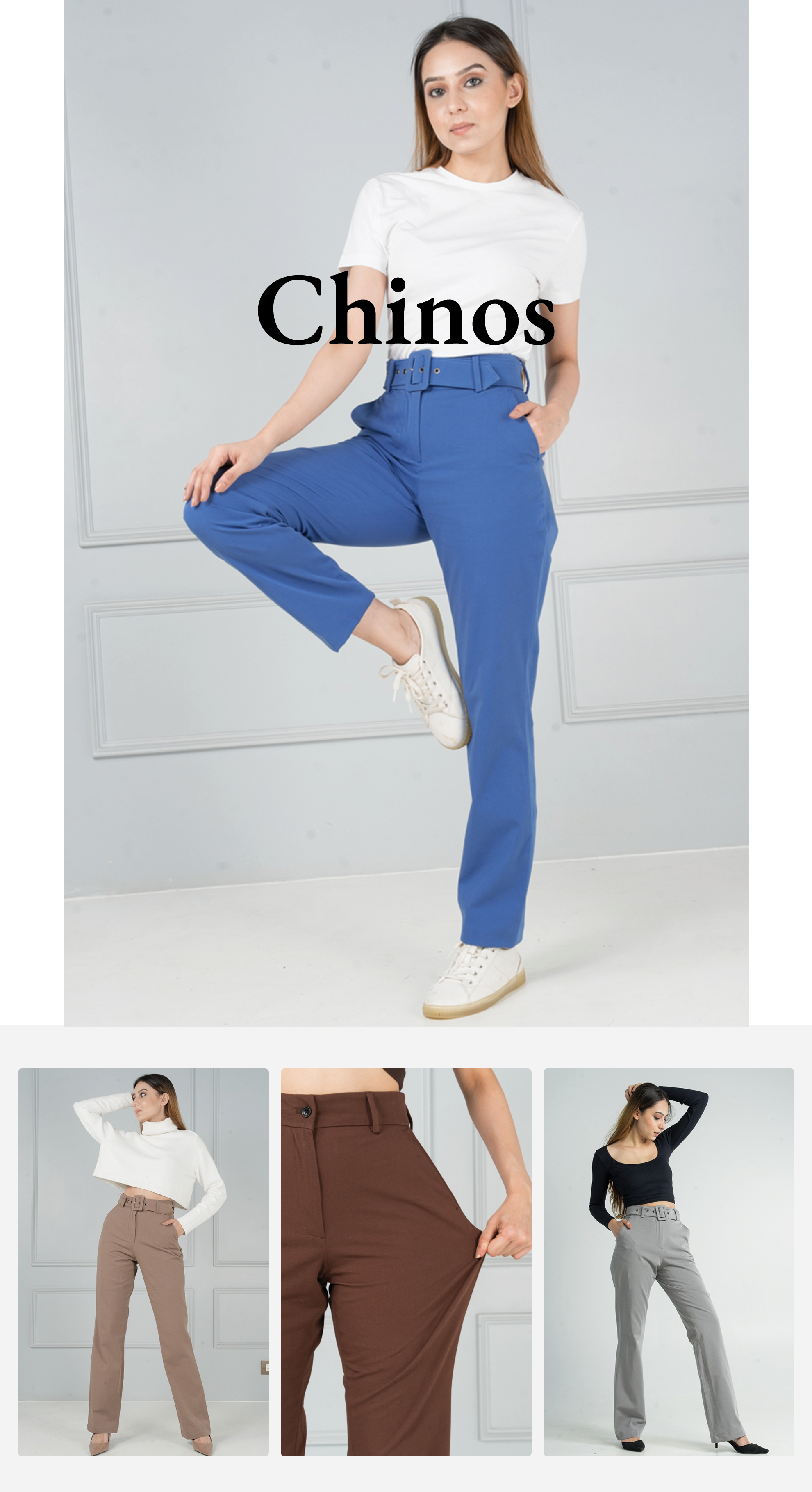 Chinos for Women