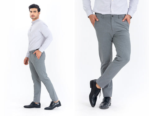 Grey Formal Trousers