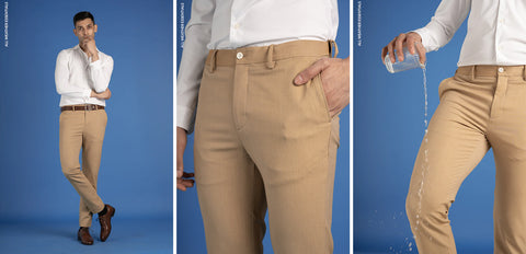 Khaki Waterproof Pants