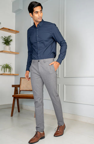 Grey Pants Matching Shirt Combination For Men - Gentleman's Trend