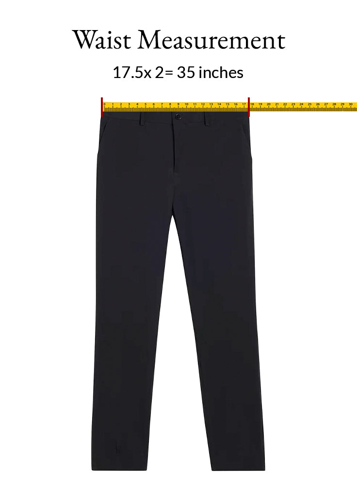 Waist measurement for pants