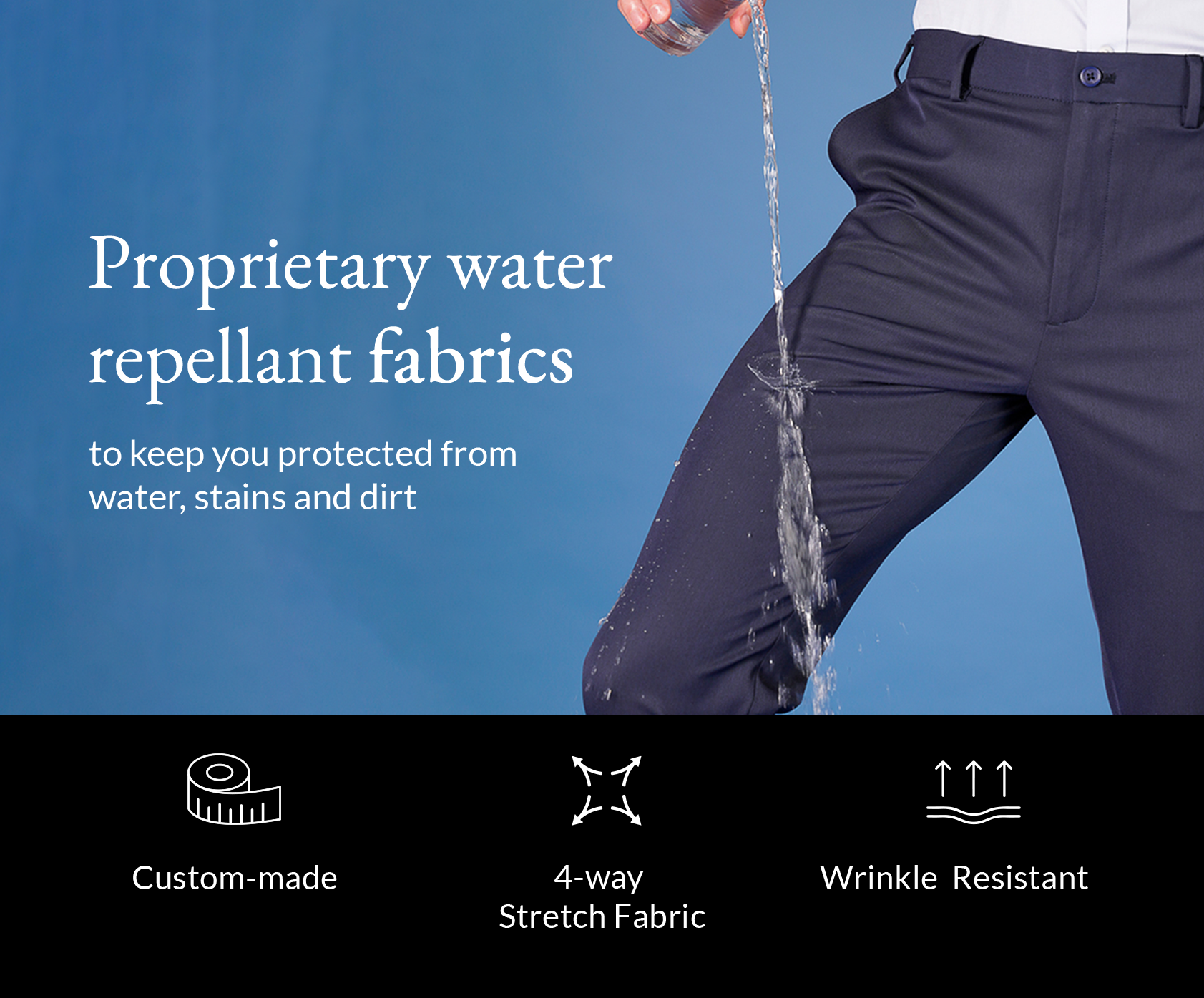 Water Repellant Pants for Men