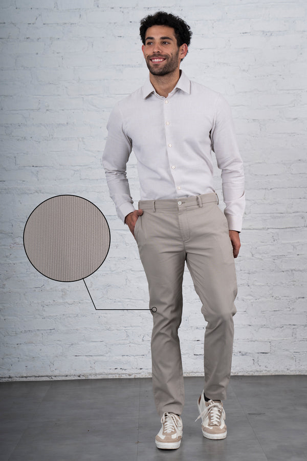 gray chinos for men