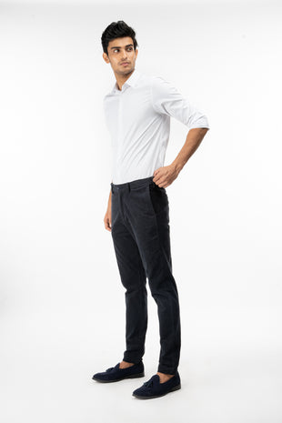 Beige Slim Fit Corduroy Trouser  Buy Beige Slim Fit Corduroy Trouser online  in India