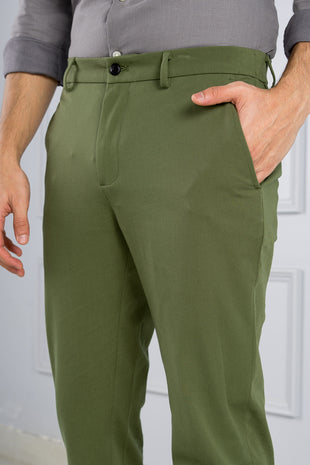 Cotton Regular Fit Mens Chinos Trouser Pants, Size: 30 To 36 at Rs  575/piece in New Delhi