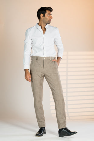 Tailored Fit Pure Linen Trousers