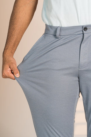 Buy USPA Innerwear Men Light Blue I690 Comfort Fit Solid Cotton Lounge Pants   Pack Of 1  NNNOWcom