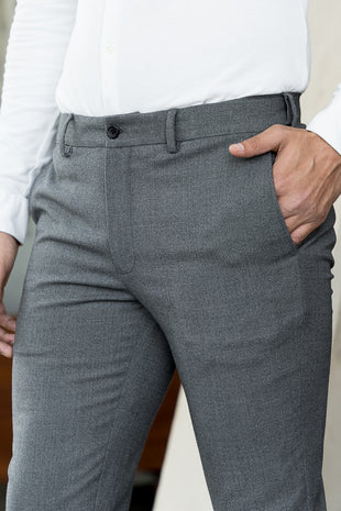 BOSS  Slimfit trousers in stretch virgin wool