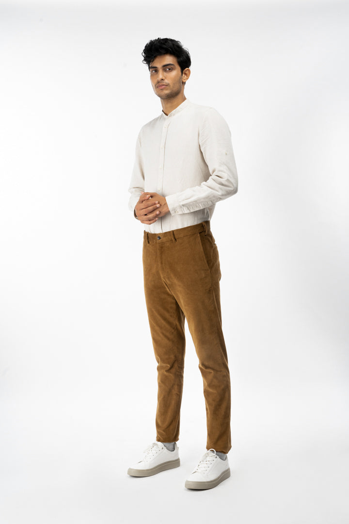 Caramel Corduroy Stretch Pants – The Pant Project