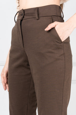 Buy Women Black Regular Fit Solid Casual Trousers Online  717619  Allen  Solly