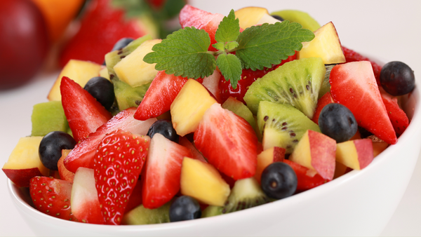 Fruit salad in a bowl