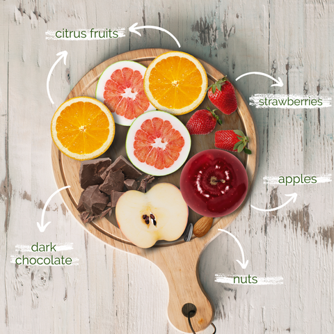 immunity-boosting citrus grazing board