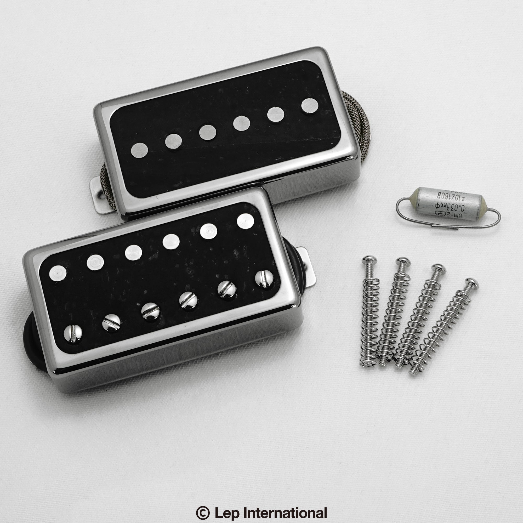 Railhammer Pickups Reeves Gabrels Brushed Nickel Set – NINEVOLT