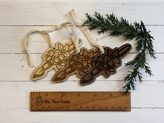 Laser cut Wood Mitten Ornaments – Beyond Laser Creations