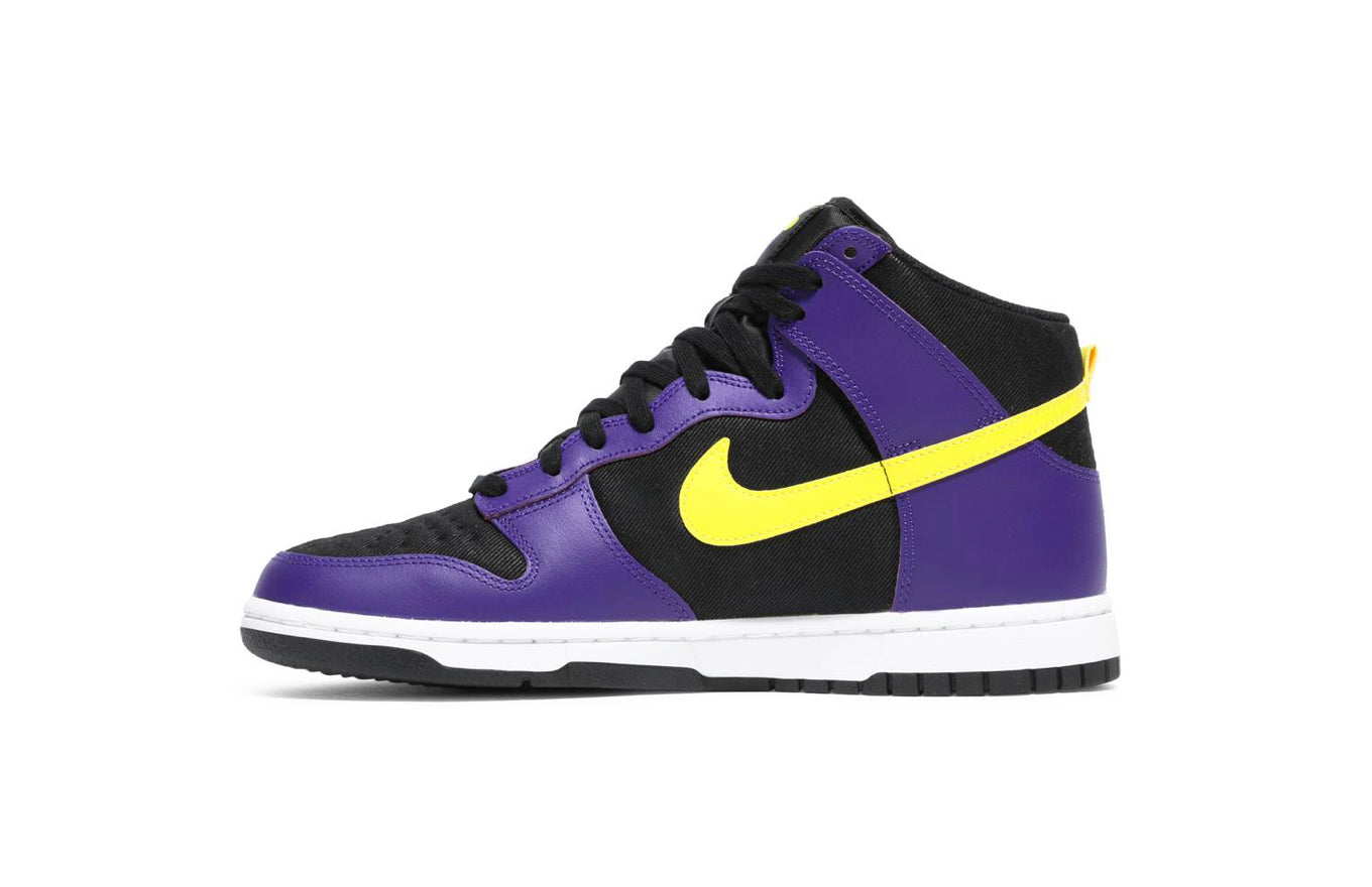 dunk high emb lakers