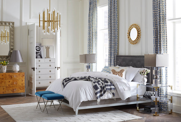 Meurice Chandelier in bedroom