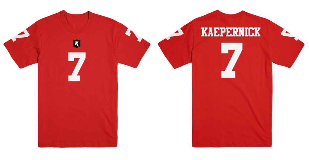 colin kaepernick blackout jersey