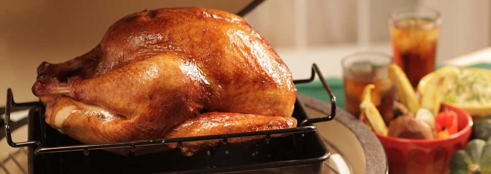Thanksgiving on the big green egg - turkey rack