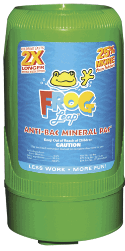 pool frog leap anti-bac mineral pac