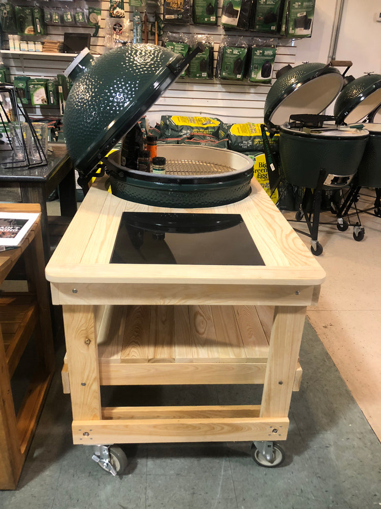 Big Green Egg Cypress Tables – Leisure Depot