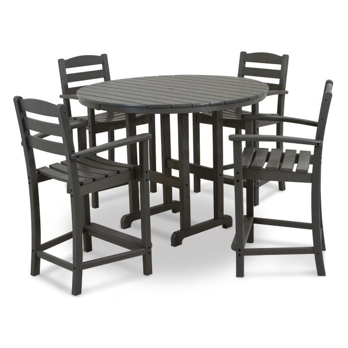 round counter height outdoor table