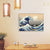 Abstract Japanese Sunrise PWall Art - Little Eudora