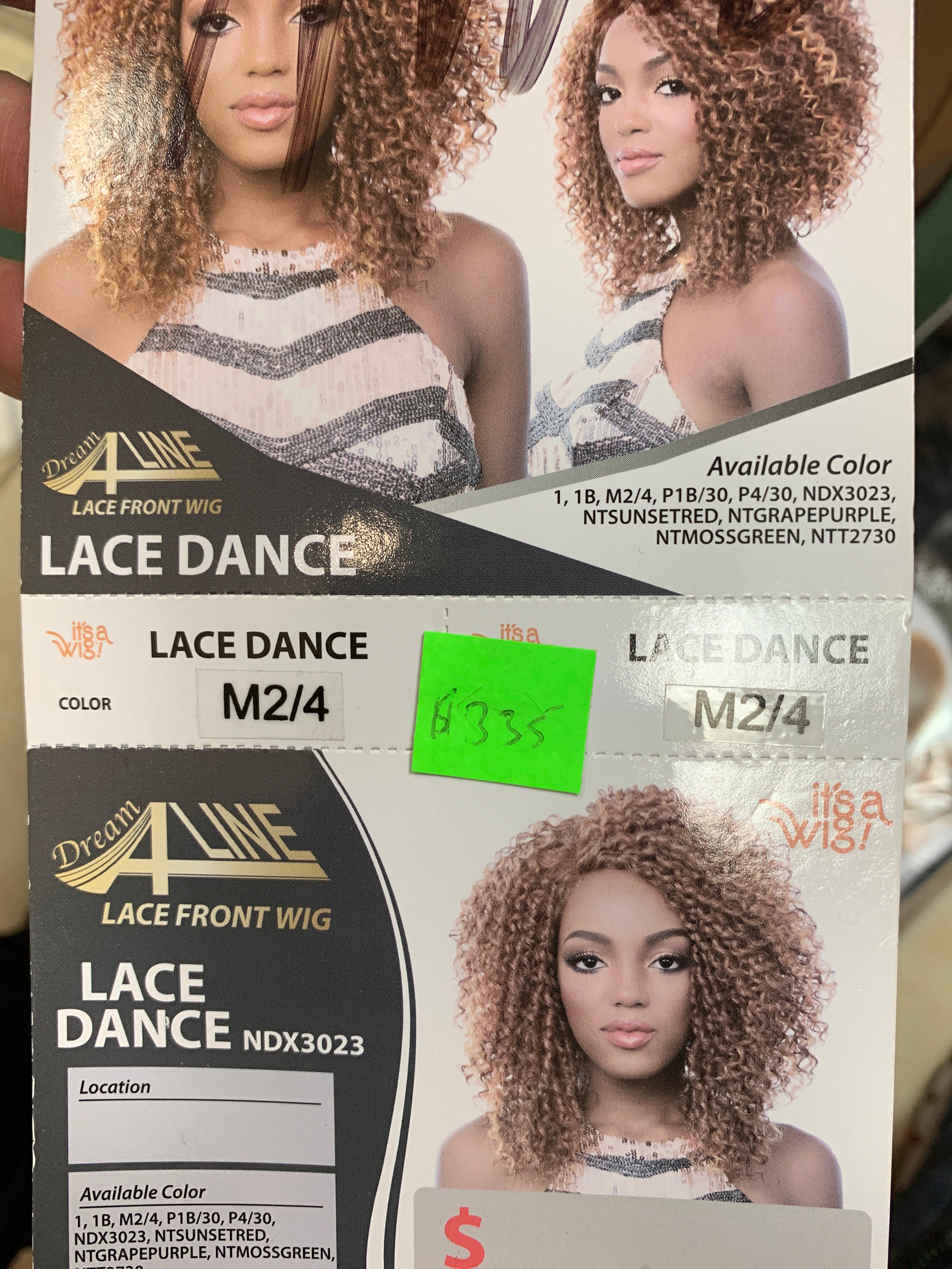 lace dance wig