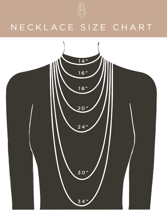 Jewelry Size Chart Guide – Bonnie Jennifer