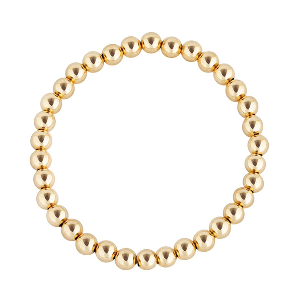 14k Gold Filled Beaded Bracelets
