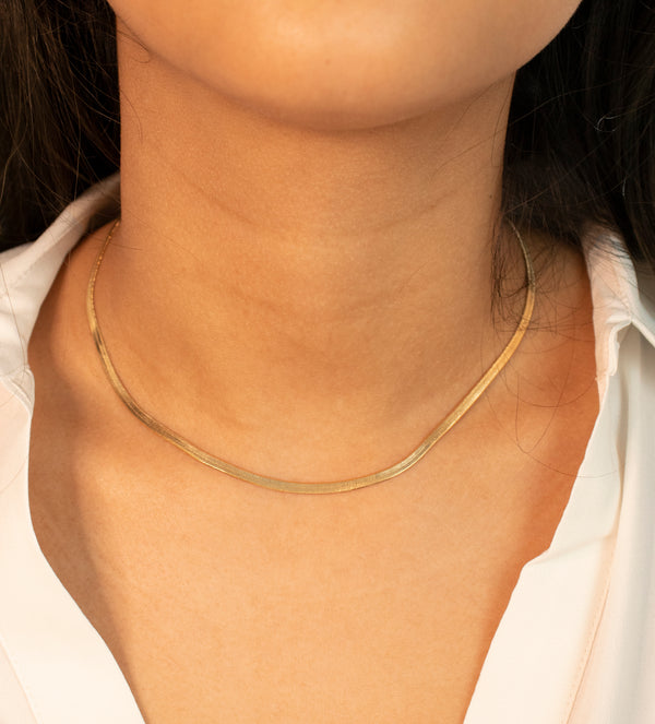 Gold-Filled Snake Chain Necklace – Bonnie Jennifer