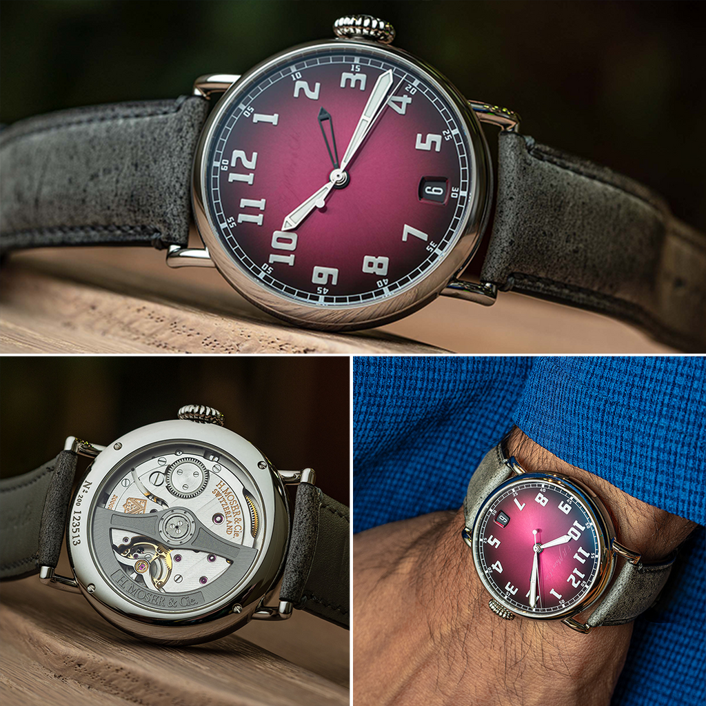 H. Moser & Cie. Heritage Dual Timer