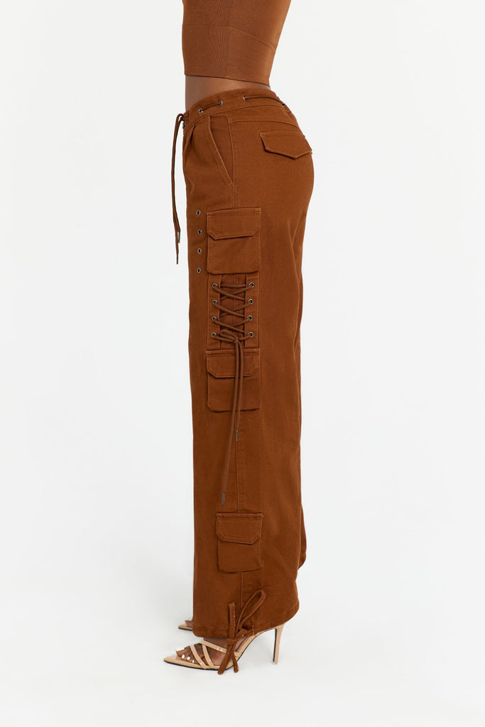 Aria Suit Trousers in Rust – Sincerely Ria