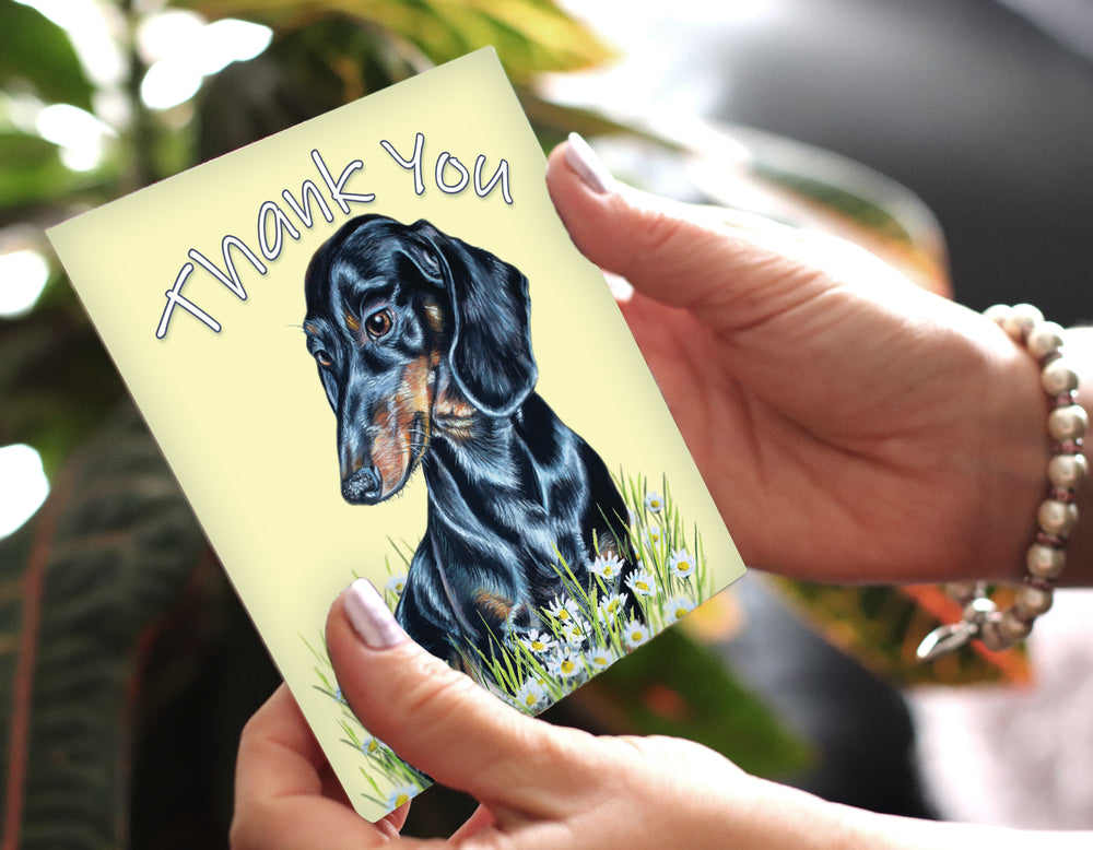 Thank You Dear Shepherd Greeting Card