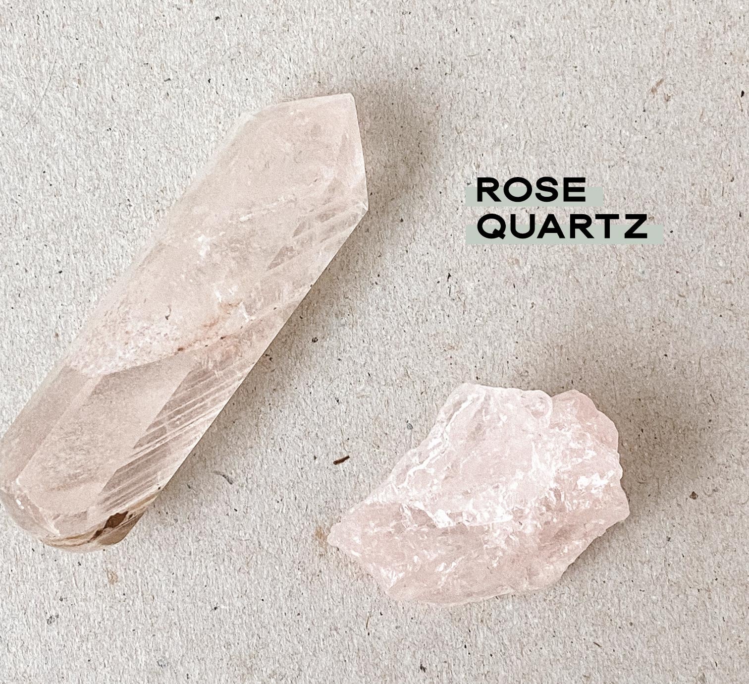 Rose Quartz Crystal