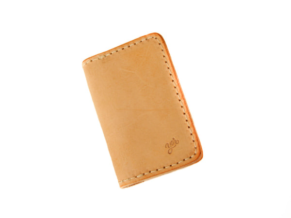 Card Wallet - Vegetable Tanned Leather YOR leather | YOR Leather Goods