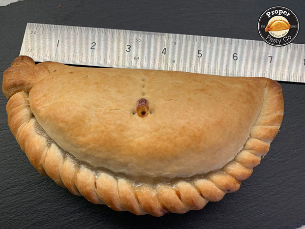 283 g Pasty Size after baking