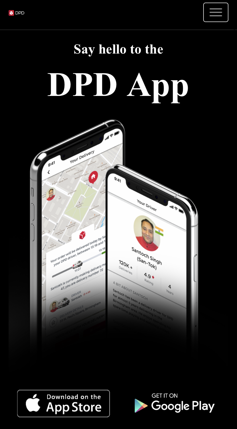 Download the DPD App 