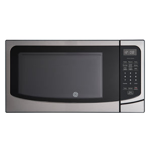 GE - 1.6 Cu. Ft. Countertop Microwave Oven Stainless Steel - JEB2167RMSS
