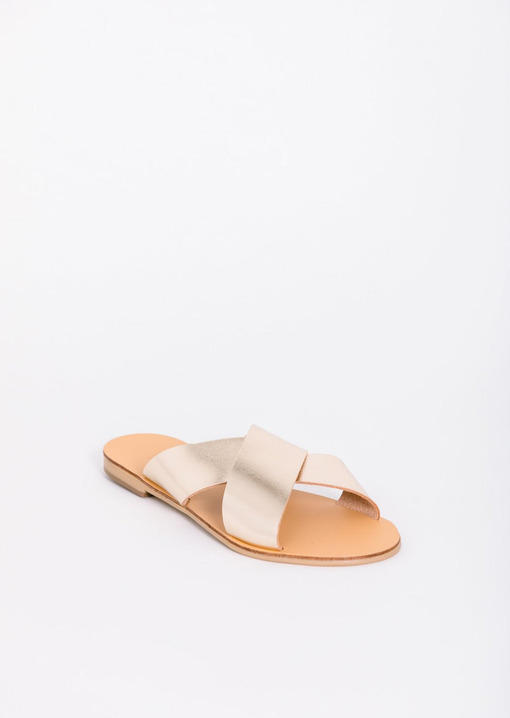 Paros Vegetable Tanned Leather Sandal – Kayu