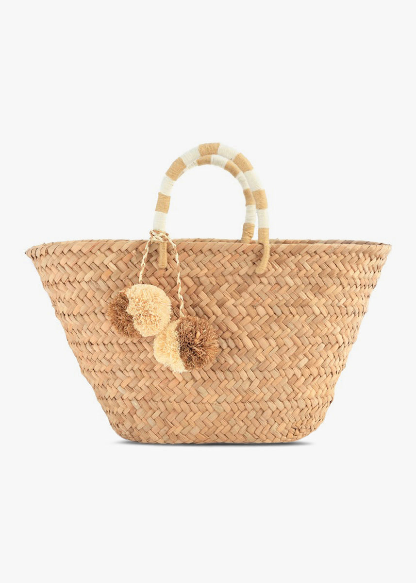 South Beach Saint Tropez Tote Bag in Natural