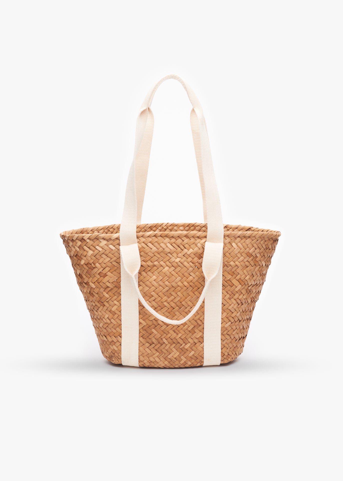 Mini Sur Straw Tote – Kayu