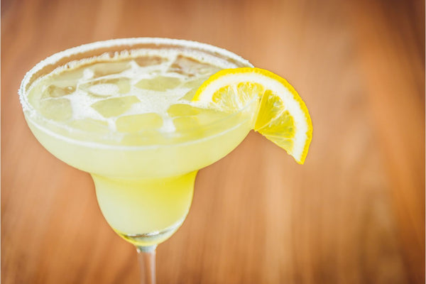 A close up of a margarita