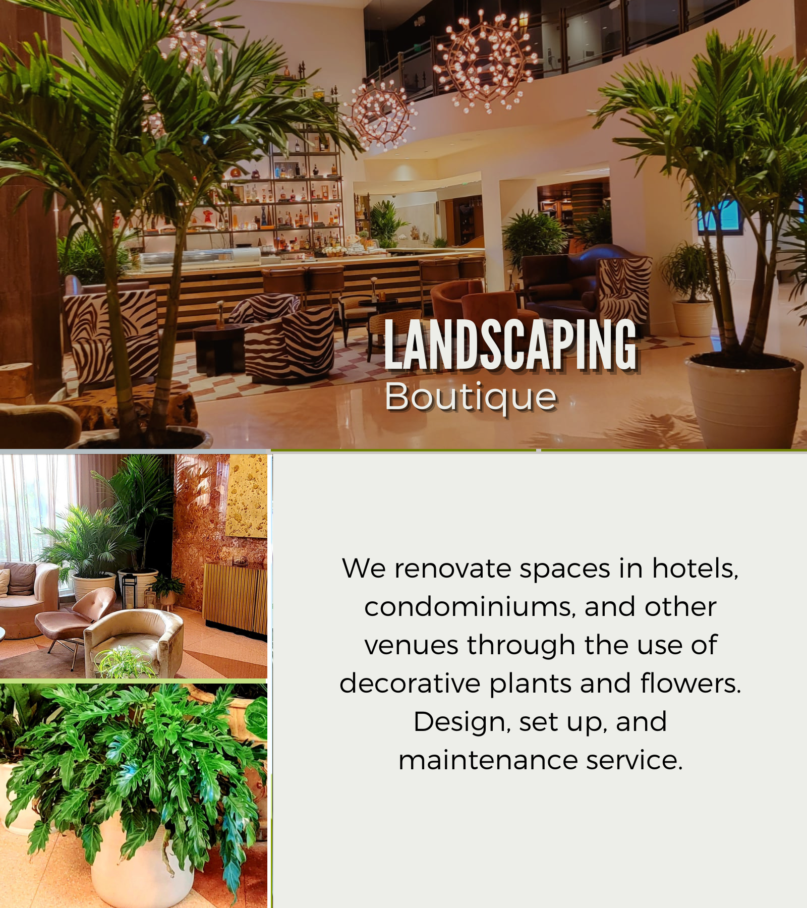 landscaping boutique