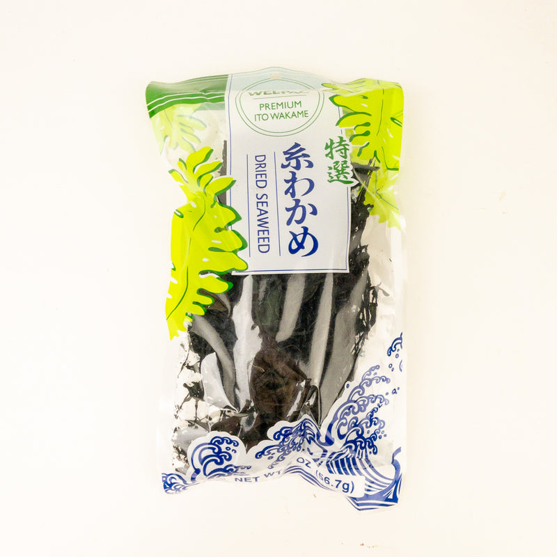 Kuki-wakame Plane 117g Sliced Wakame Seaweed Stem Japanese Healthy Snack  Washoku