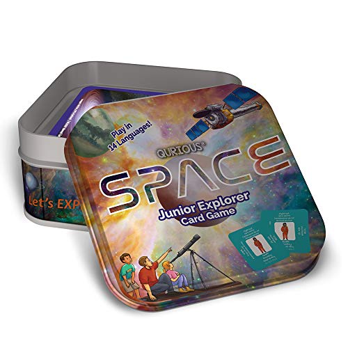 Qurious Space | STEM Flash Card Game | Explore, Match, Quiz & Spin