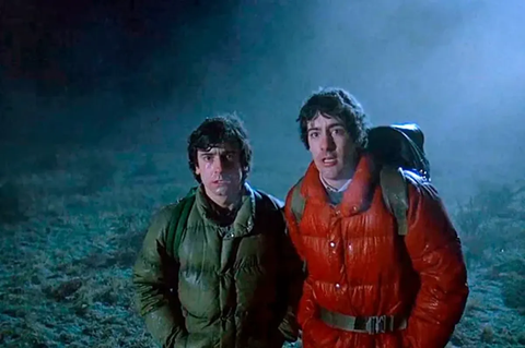 Two Men in a Scene from An American Werewolf in London